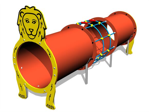 Tunelový prvek - Lev MIDI (UV stabilní) TUP2007K - celokovový