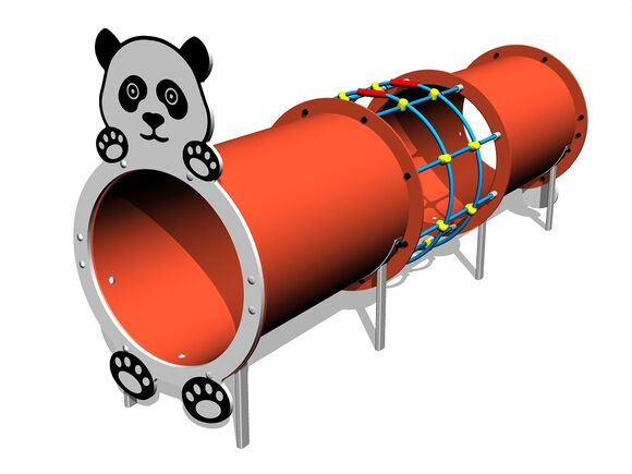 Tunelový prvek - Panda MIDI (UV stabilní) TUP2004K - celokovový