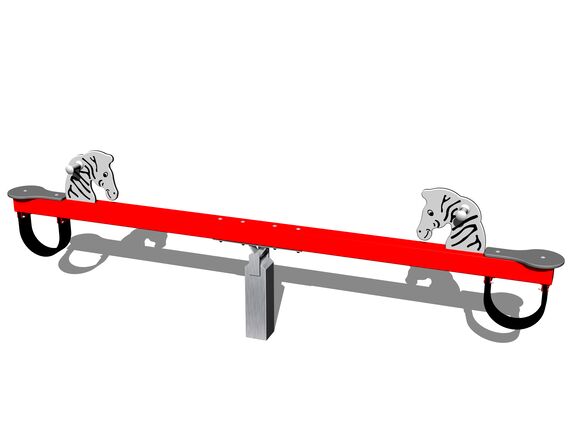 Vahadlová dvojhoupačka VH210KR - červená