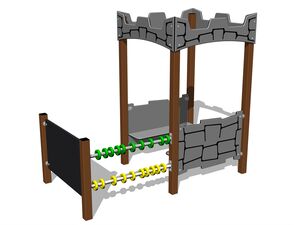Domeček - celokovový