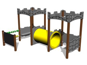 Domeček - celokovový