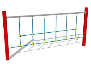 Opičí dráha Síť - červená (v.p. 1 m)