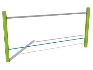 Opičí dráha Balanční lano - limetková (v.p. 1 m)