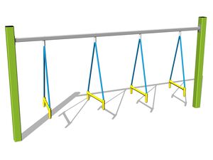 Opičí dráha Věšák - limetková (v.p. 1 m)