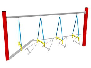 Opičí dráha Věšák - celokovová (v.p. 1 m)