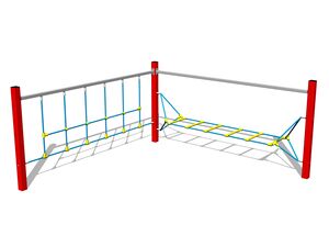 Opičí dráha - červená (v.p. 1 m)