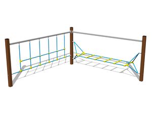 Opičí dráha - hnědá (v.p. 1 m)