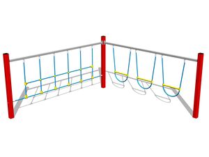 Opičí dráha - červená (v.p. 1 m)