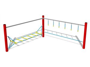 Opičí dráha - červená (v.p. 1 m)