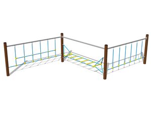 Opičí dráha - hnědá (v.p. 1 m)