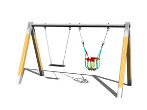 Řetězová dvojhoupačka RH202D (v.p. 1 m)