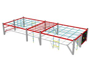 Šplhací sestava - stříbrná