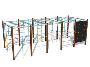 Šplhací sestava - celokovová