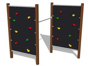 Šplhací sestava - celokovová