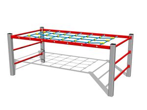 Šplhací sestava - stříbrná