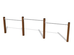 Trojhrazda - celokovová (v.p. 1 m)